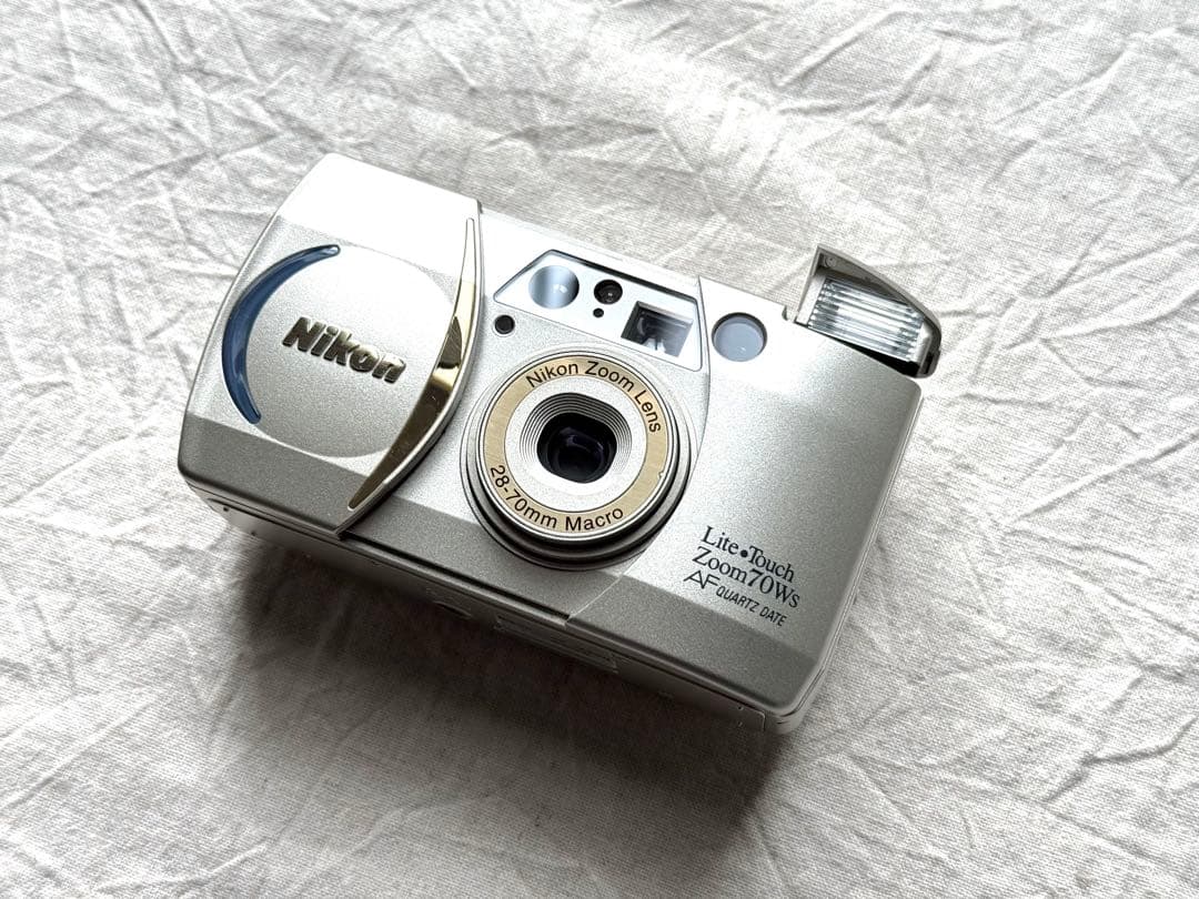 ⌘完動品！ 作例、電池付！ Nikon LiteTouch ZOOM 70Ws⌘