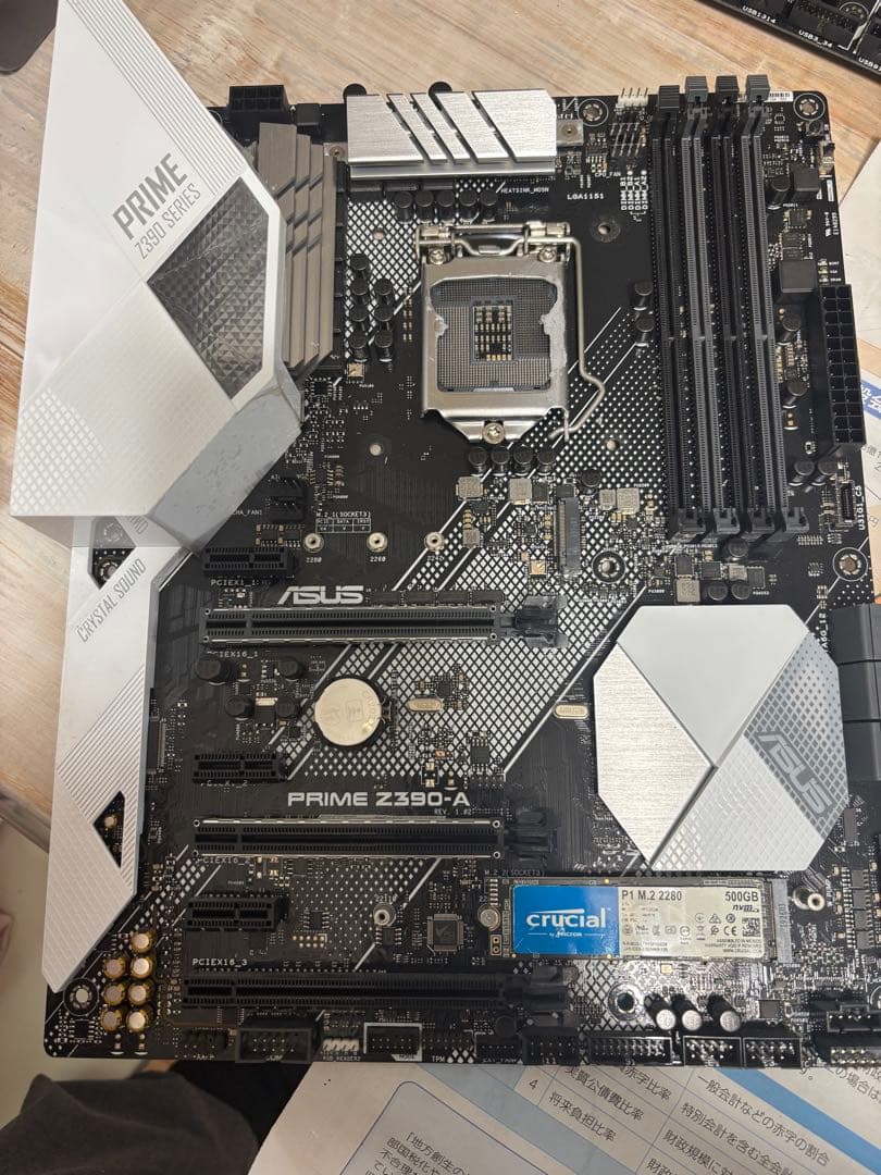 ASUS PRIME Z390-A マザーボード