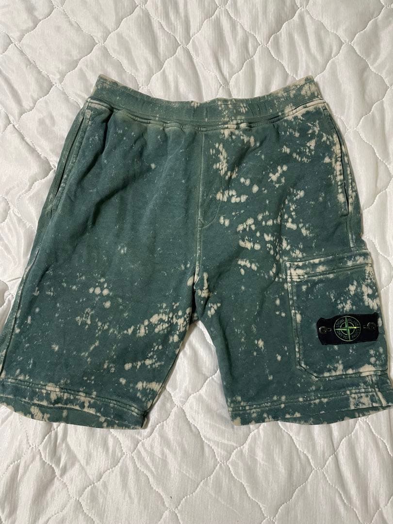 ストーンアイランド　タイダイ柄ハーフパンツM