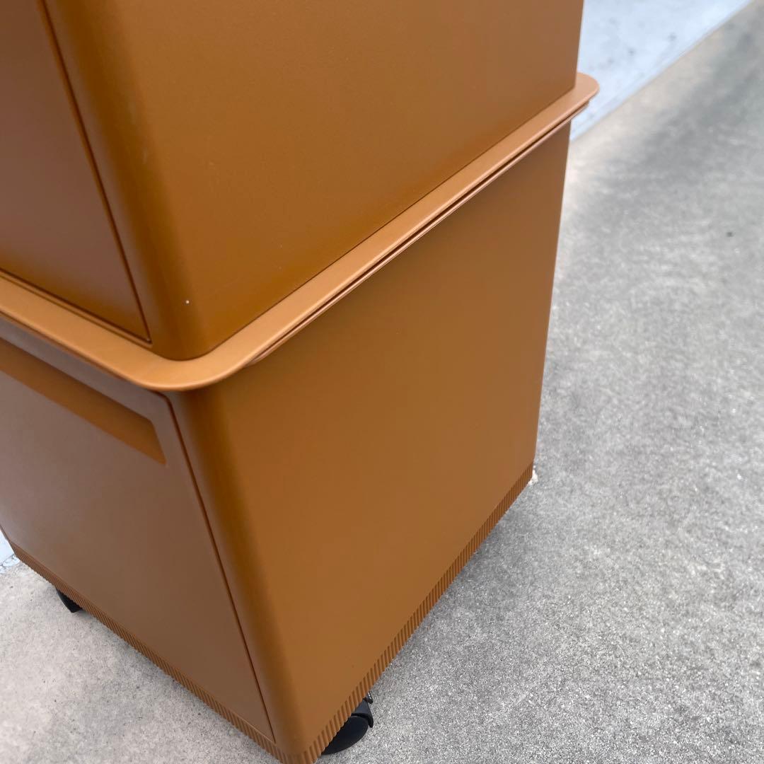 【廃盤品・美品】タッパーウェア マルチオーガナイザー 2段セット キャスター付き