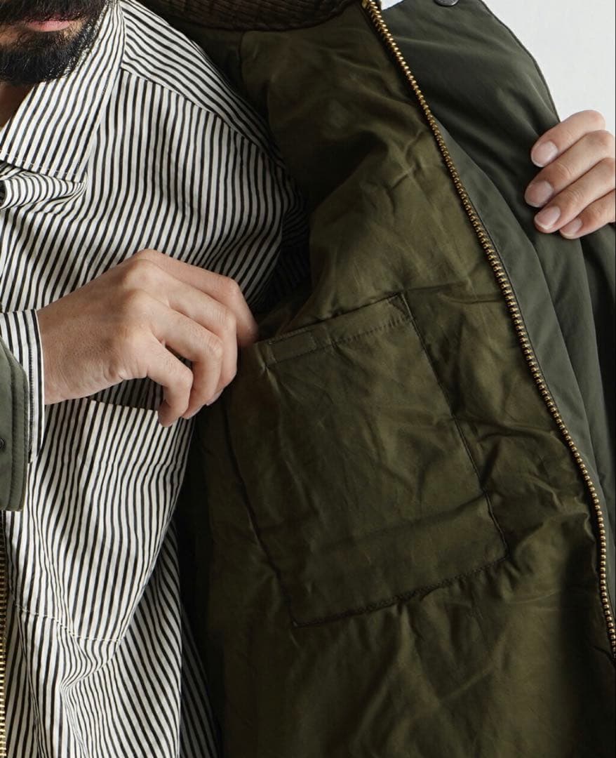 ジャケット・アウター Barbour EXMOOR PADDED CASUAL COAT 38