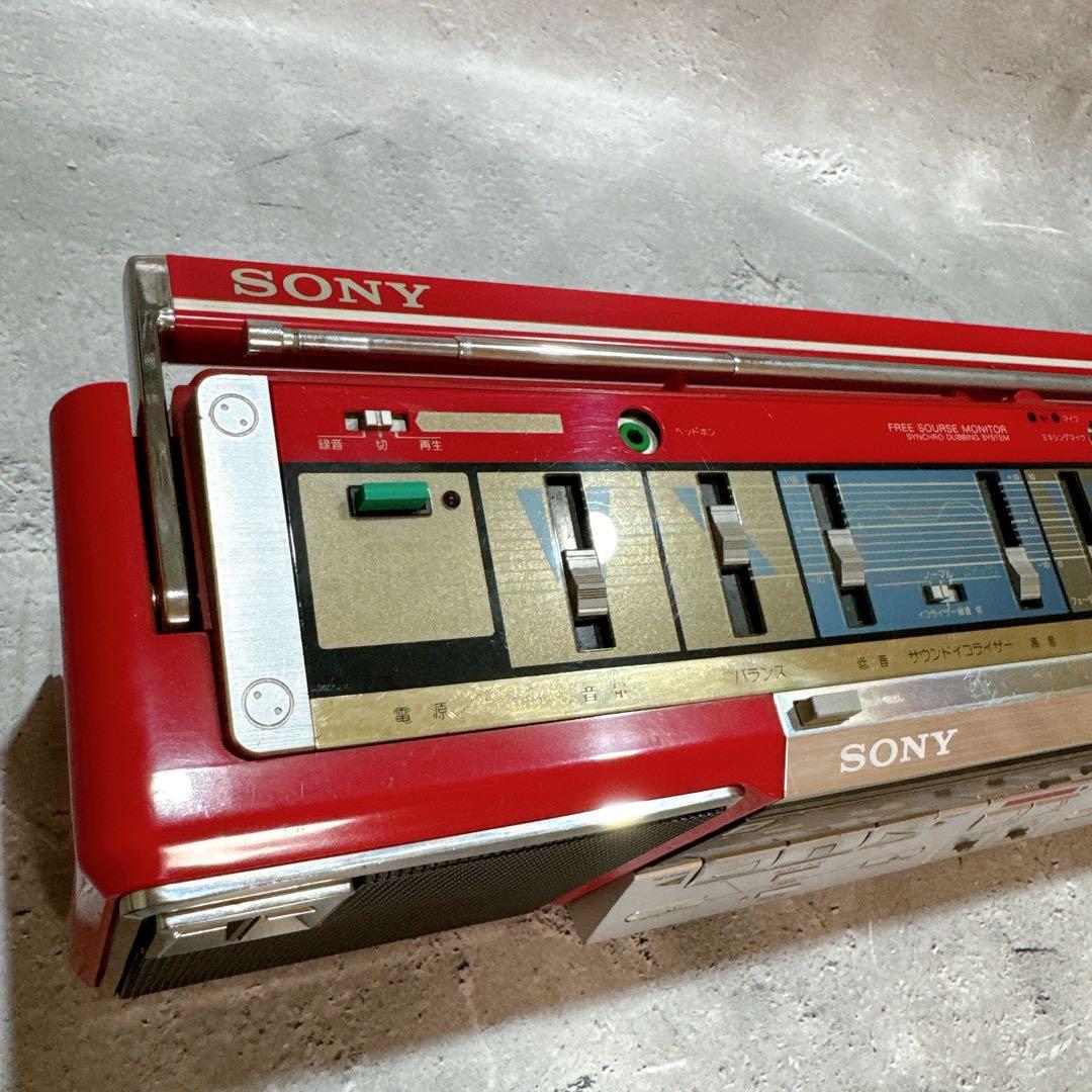 SONY CFS-W901 ラジカセ FM/AM受信OK 音質良好 昭和レトロ