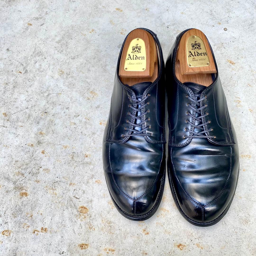 Alden5433★サイズ6.5D★コードバン★ブラック★Vチップ
