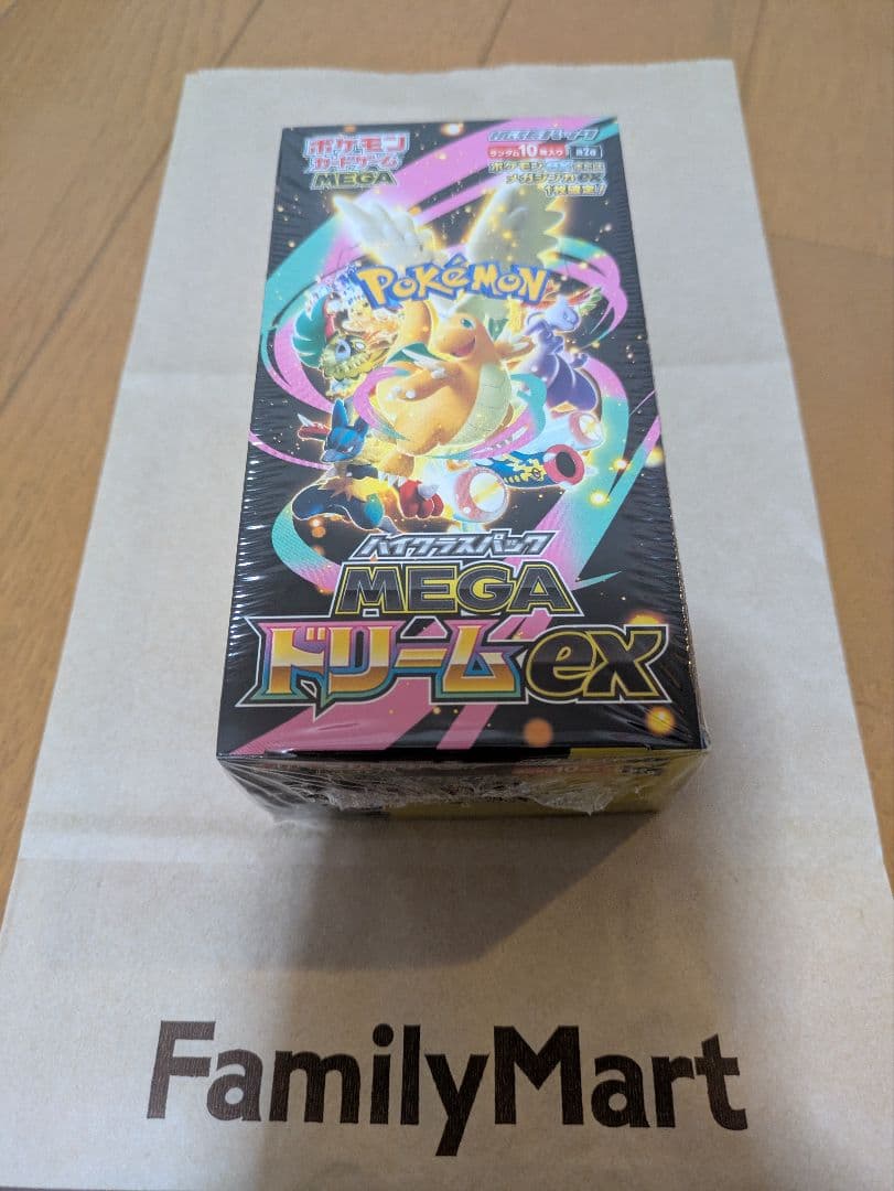 ポケモンカードゲーム MEGA ドリームEX シュリンク付きBOX
