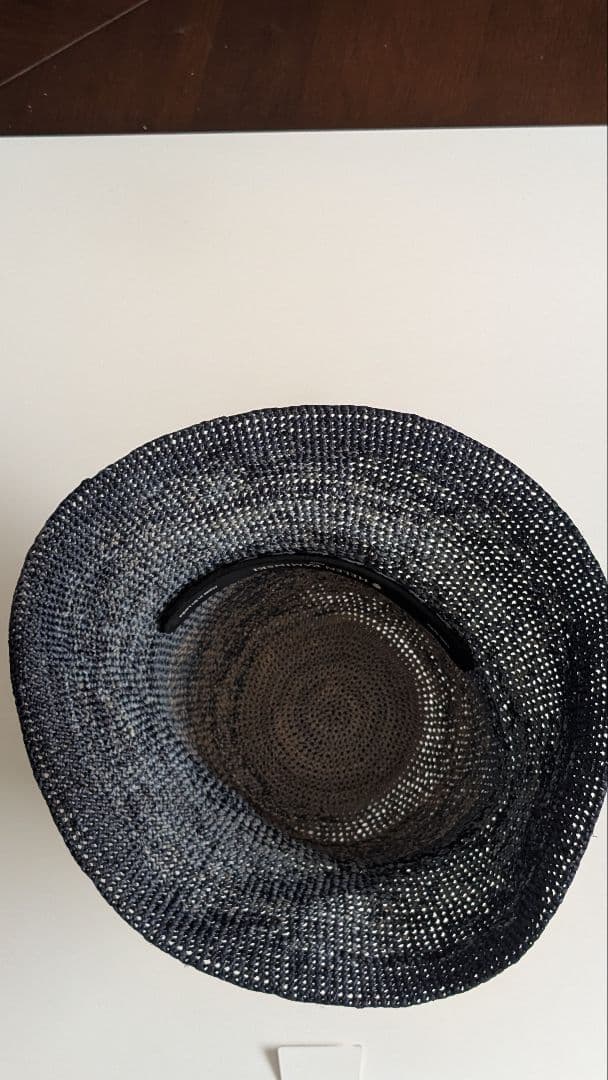 【美品】ヘレン・カミンスキー　グラデブルーグレーの帽子