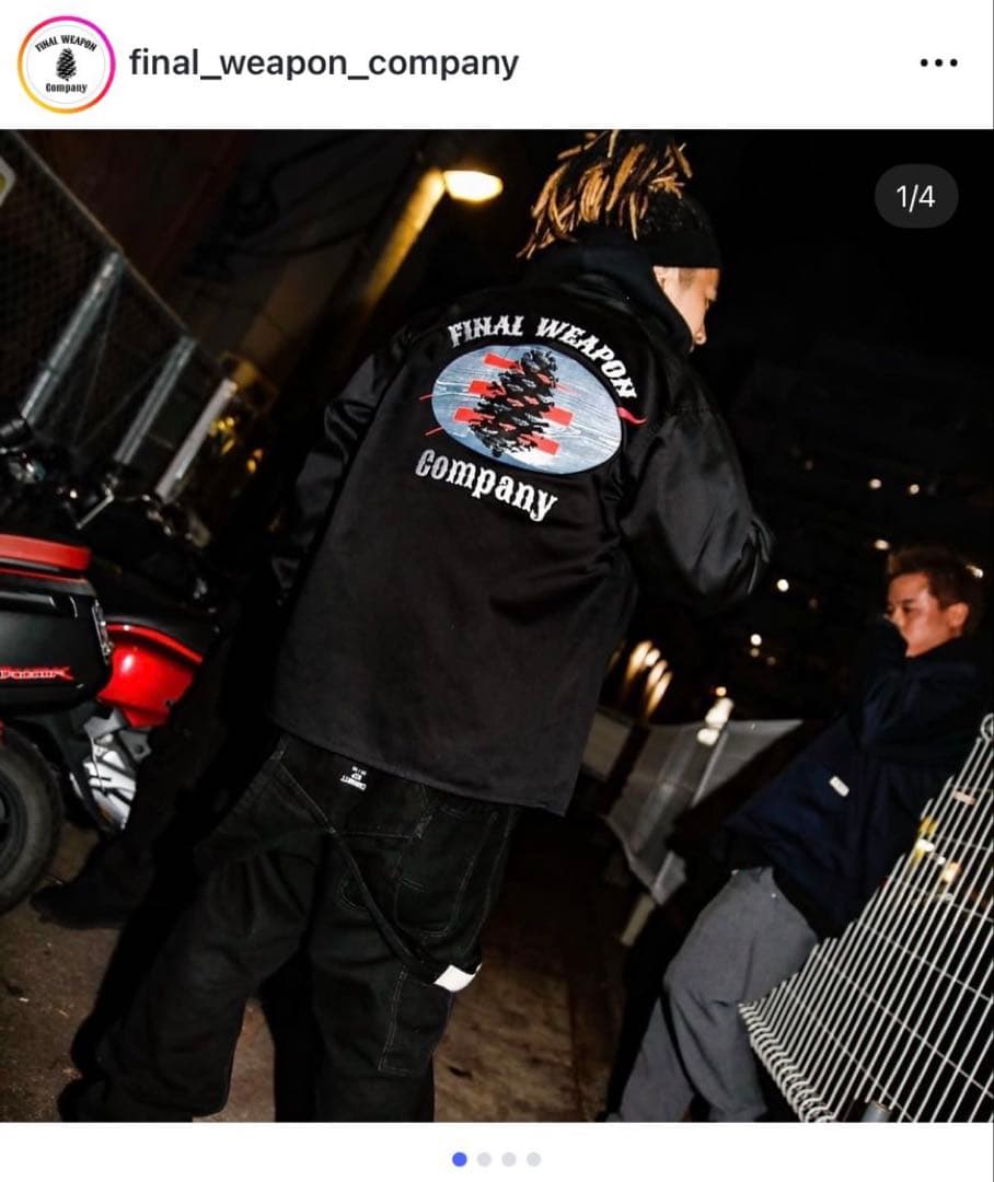 希少 final weapon company 春秋アウター