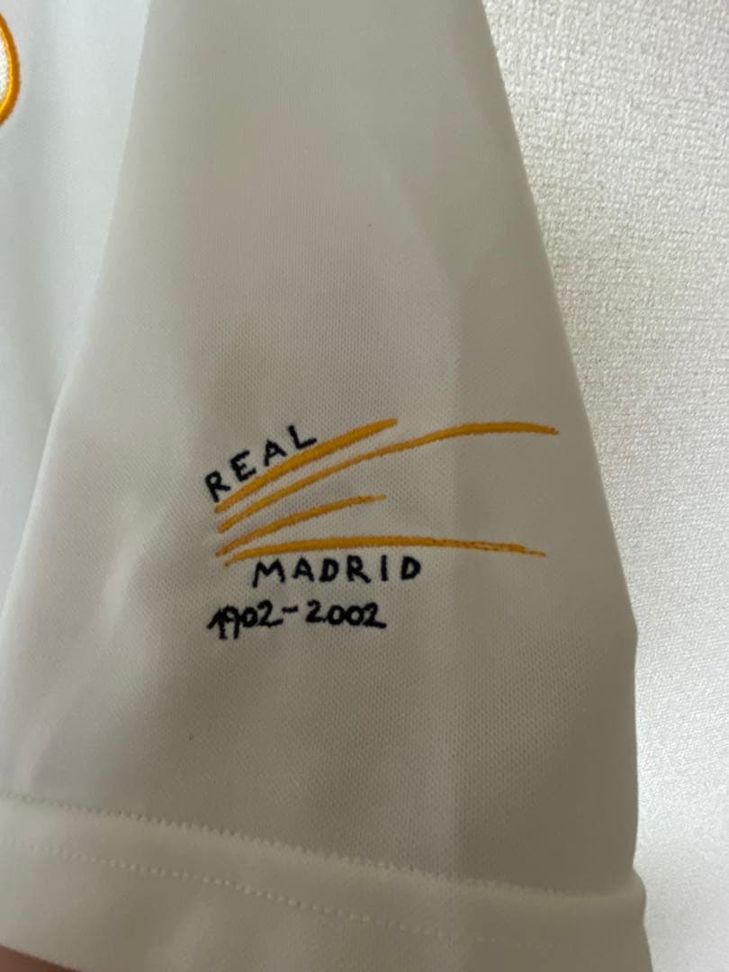 レアル・マドリード　ラウール　100周年記念ユニフォーム　4XO