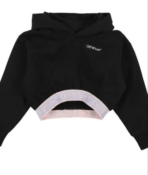 Off-Whiteキッズパーカー