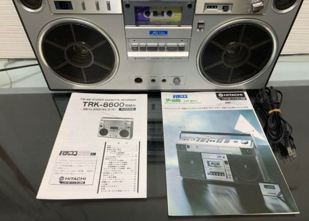 内蔵 Bluetooth変更可能HITACHI日立TRK-8600RMラジカセ