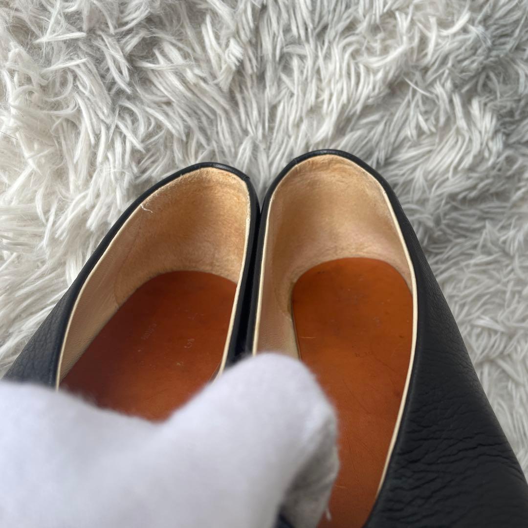 【美品】fot フォート パンプス V ballet ブラック