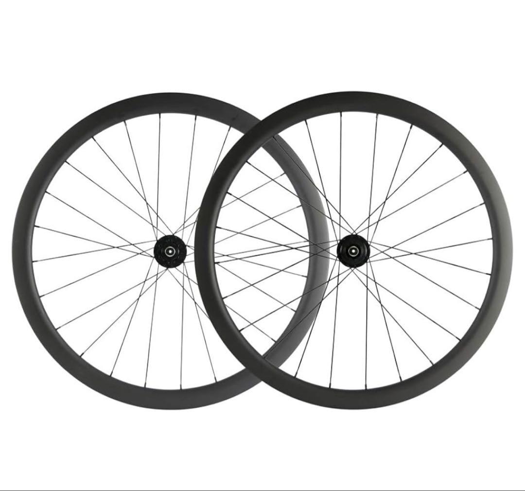 m*9様 【未使用品】SUPERTEAM 40mm前後カーボンホイール700Cデ