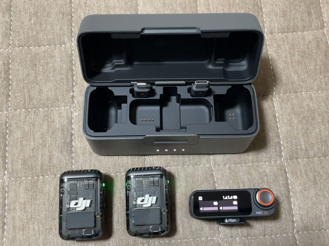 マ*ロ様 DJI Mic 2（トランスミッター×2 + レシーバー×1 + 充電