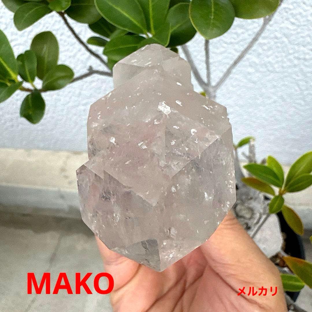 M1875☆ガネーシュヒマール水晶原石426g☆天然石　原石☆N5087-D