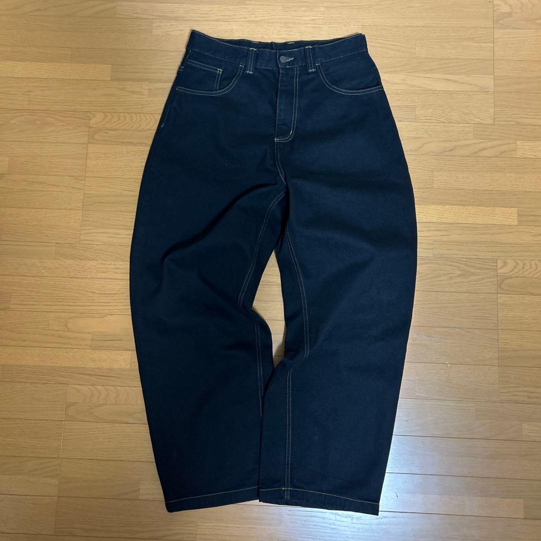 パンツ CARHARTT BRANDON PANTS BLACK RINSED