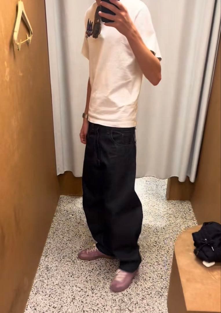 パンツ CARHARTT BRANDON PANTS BLACK RINSED