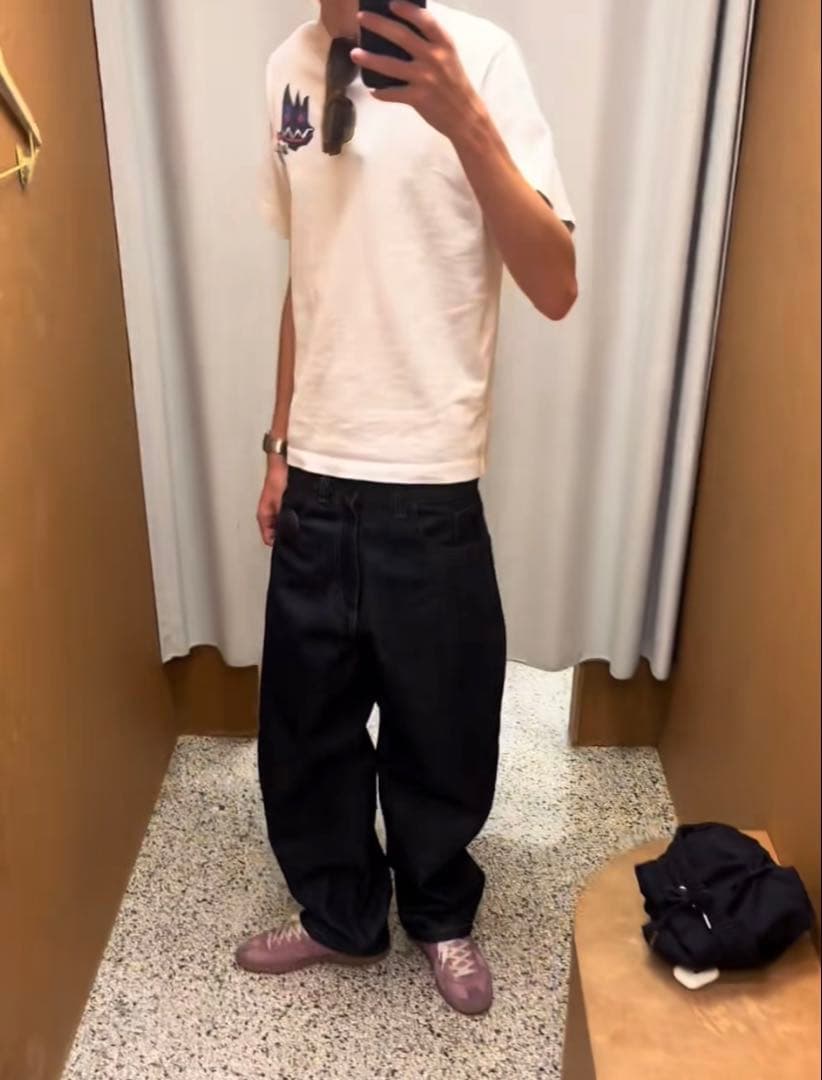 パンツ CARHARTT BRANDON PANTS BLACK RINSED