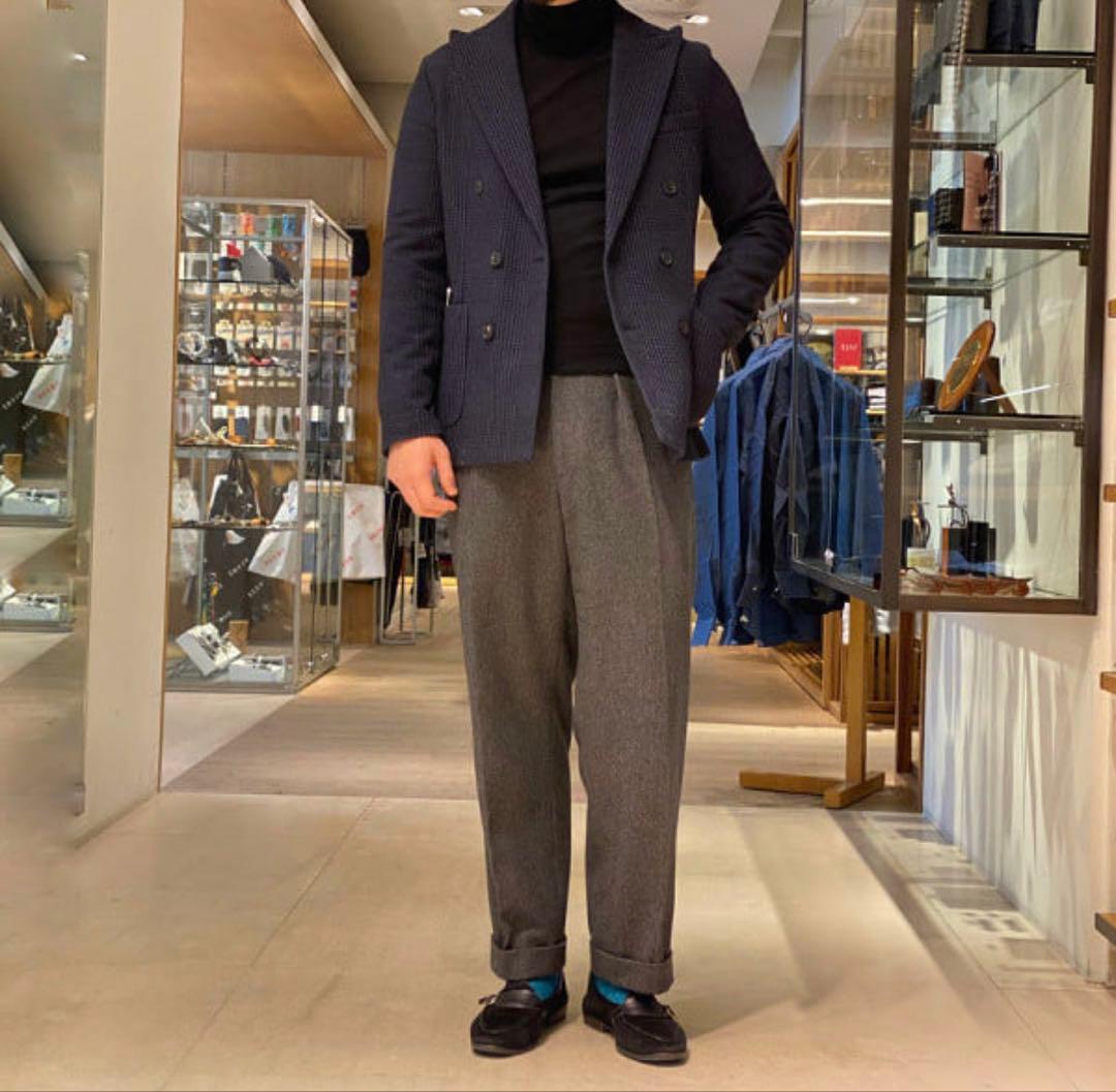 CIRCOLO1901 / グレンチェック ダブルブレスト ジャケット