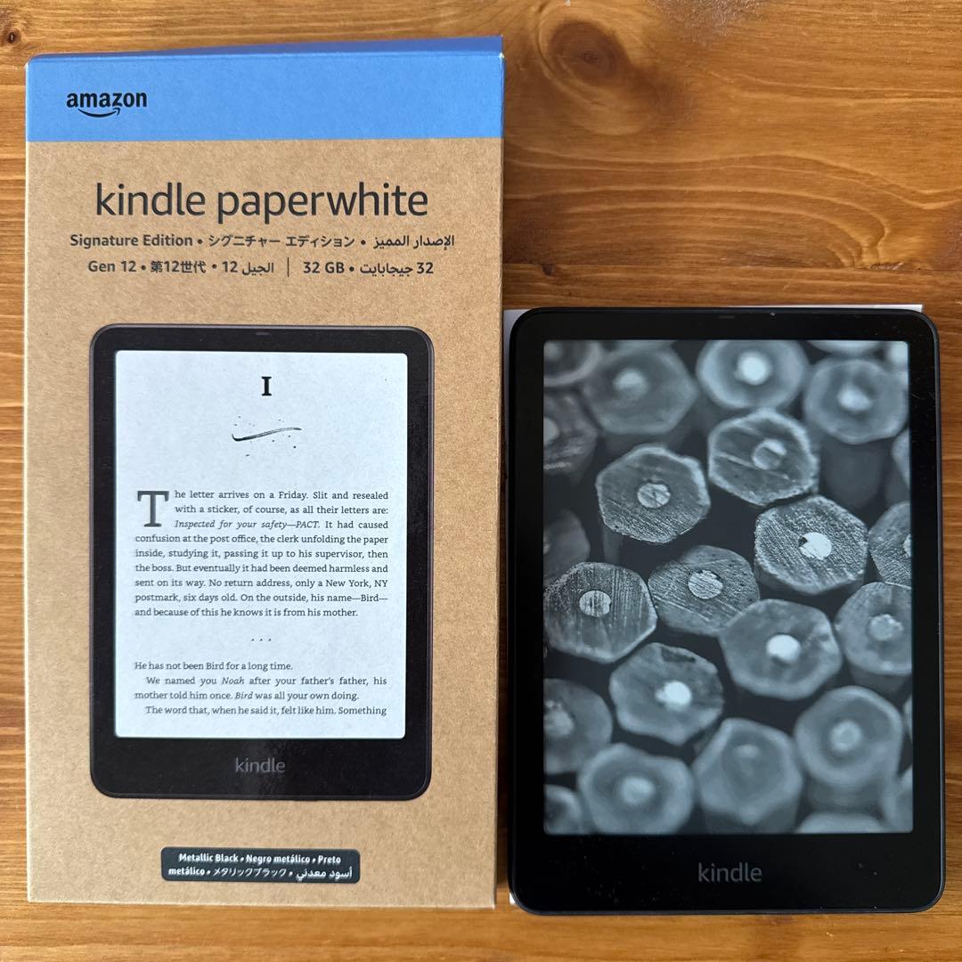 最新New Kindle Paperwhiteシグニチャーエディション32GB/