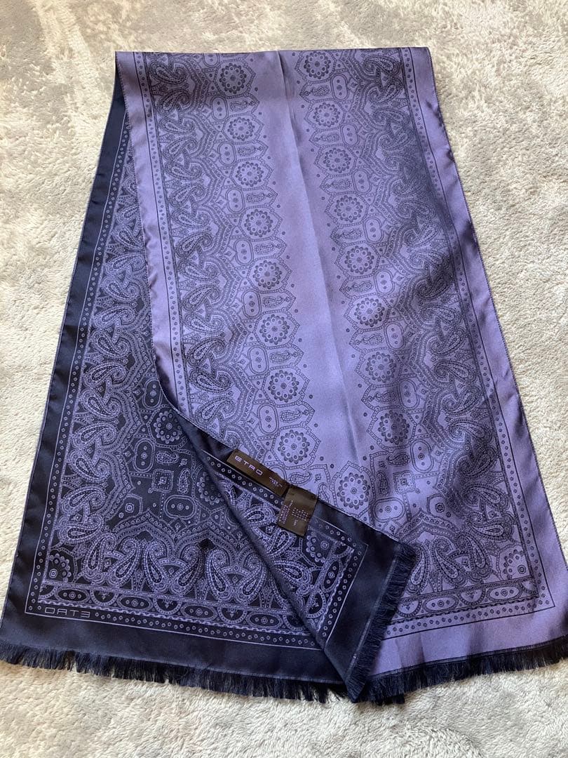 【希少】イタリア製『ETRO』最高級シルクストール