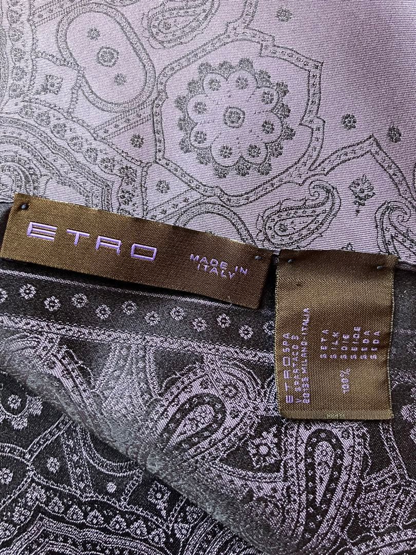 【希少】イタリア製『ETRO』最高級シルクストール