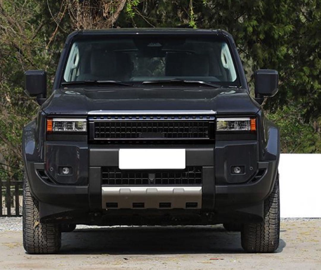 ランクル250 一体型 グリル ガーニッシュ カバー 【KUTOOK】