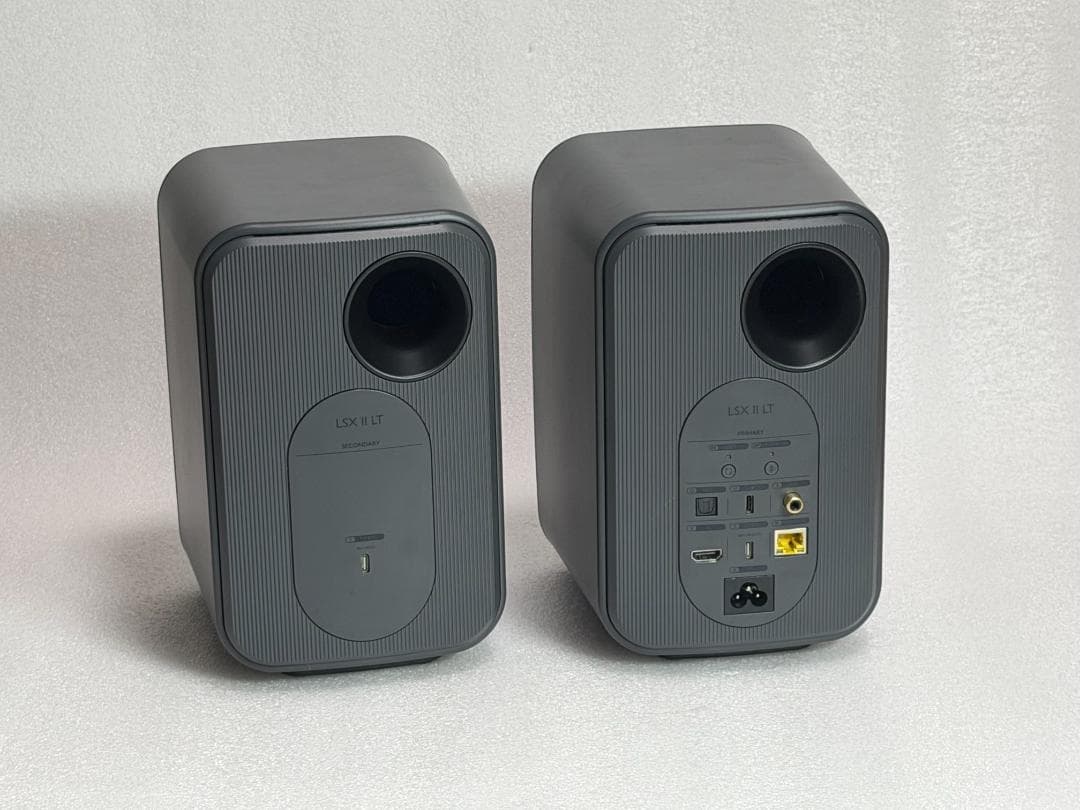 KEF LSX II LT スピーカースタンド付 グラファイトグレー