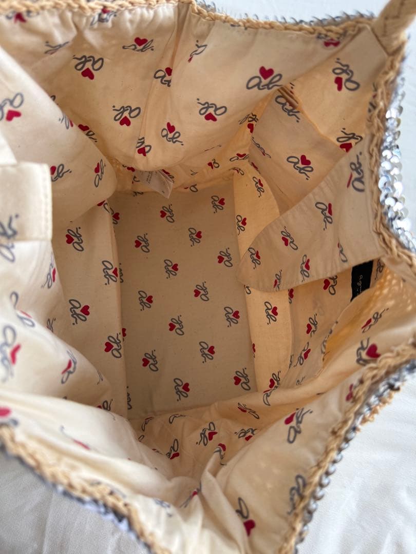 値下げしました！Agenes.b アニエスベー　カゴバック