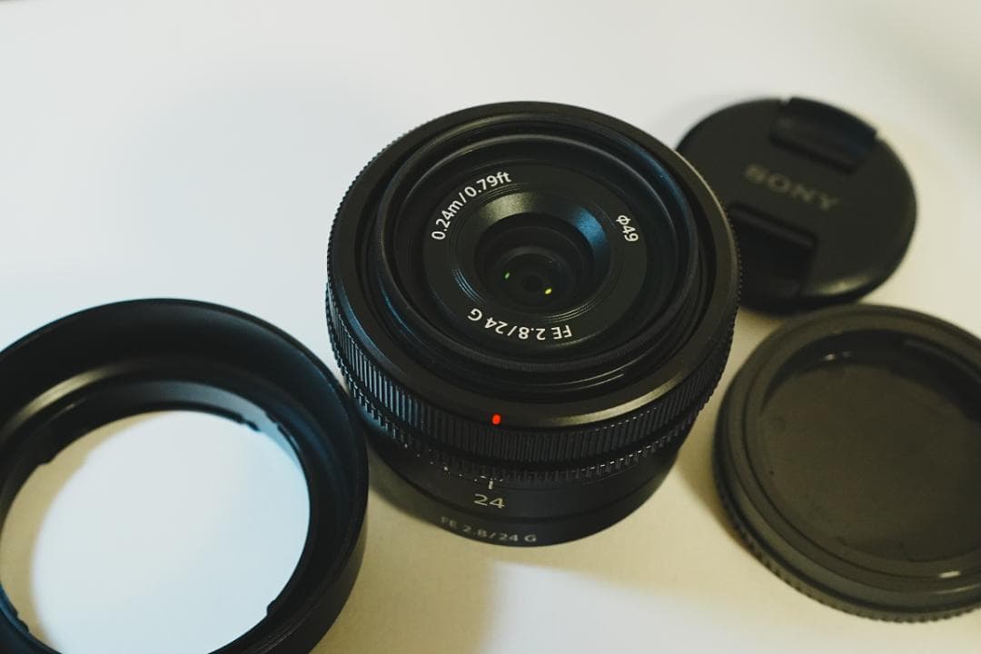 【美品】SONY FE 24mm f2.8 G ソニー 広角 単焦点 レンズ