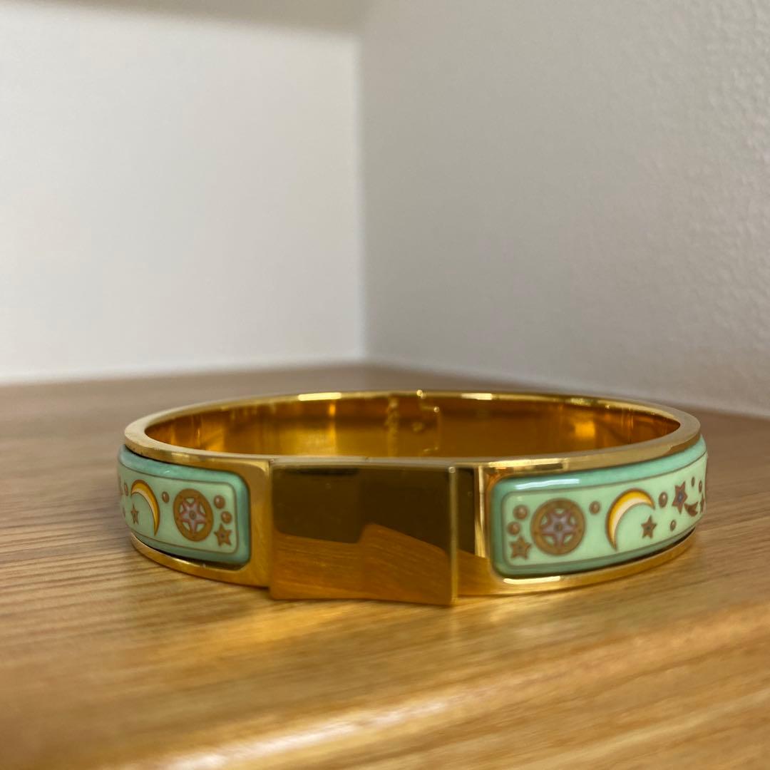 り*ご様 HERMES エルメス　エマイユ　バングル