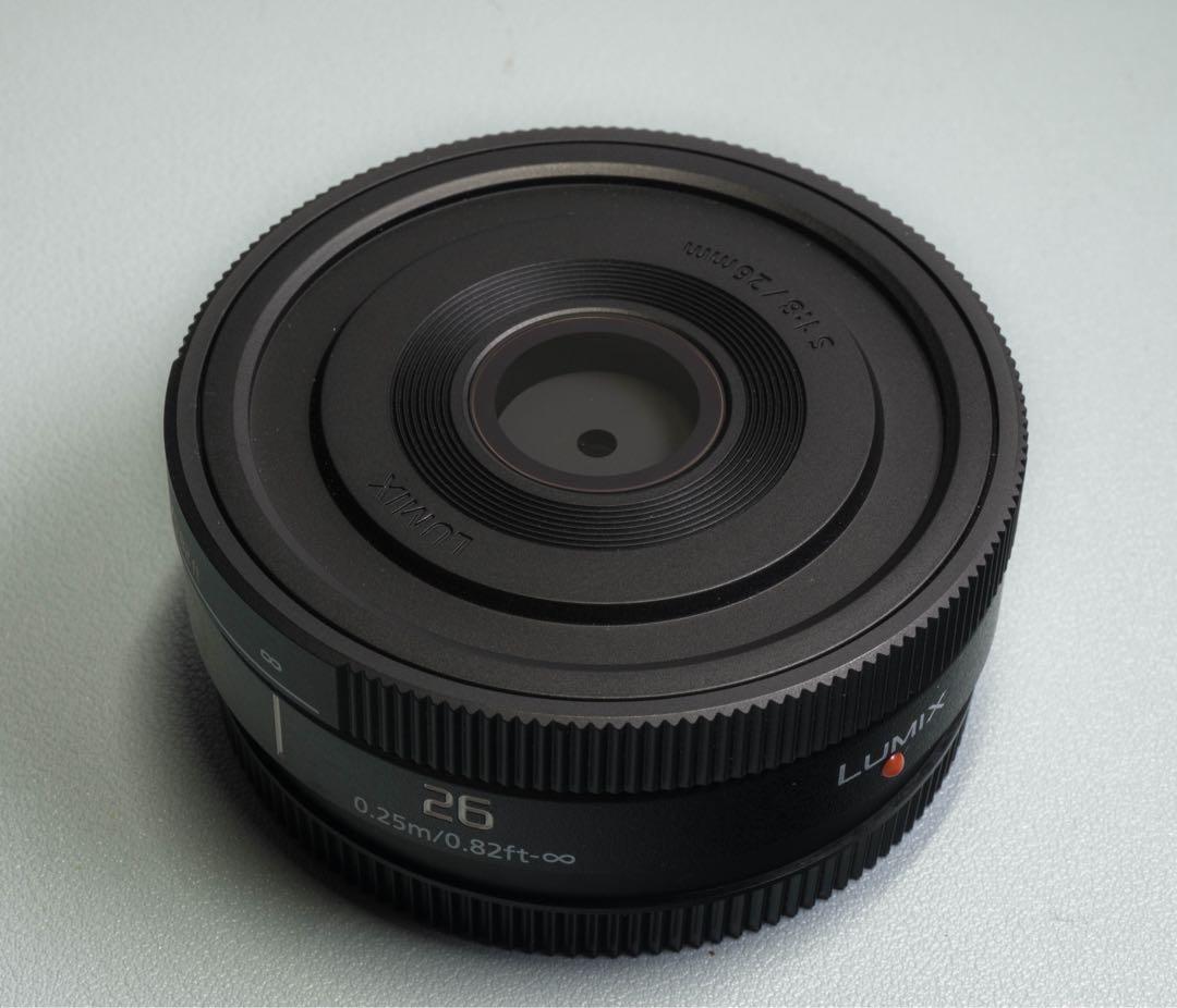 LUMIX 26mm F8 レンズ
