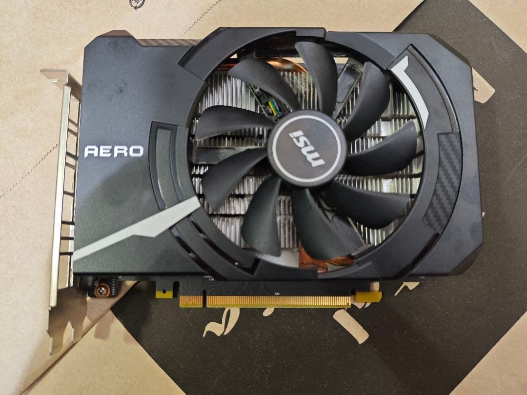 グラフィックボード・グラボ・ビデオカード MSI AERO GTX1660Super 6GB