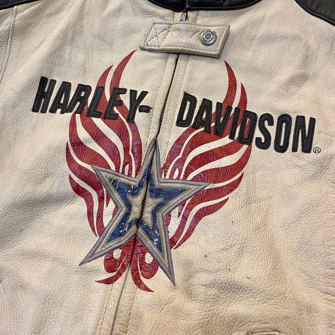 HARLEY-DAVIDSON ハーレー シングルライダースジャケット レザー