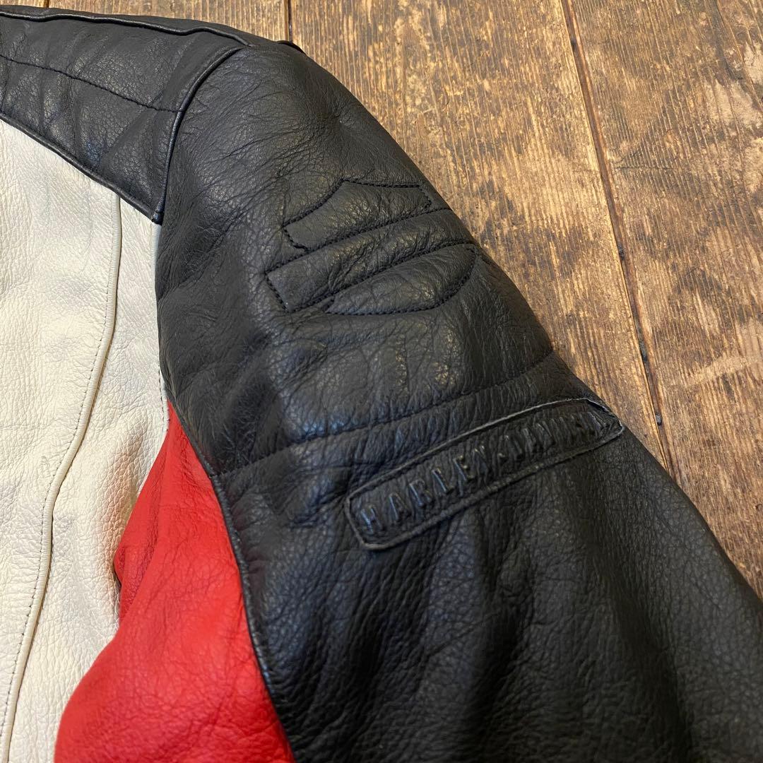 HARLEY-DAVIDSON ハーレー シングルライダースジャケット レザー
