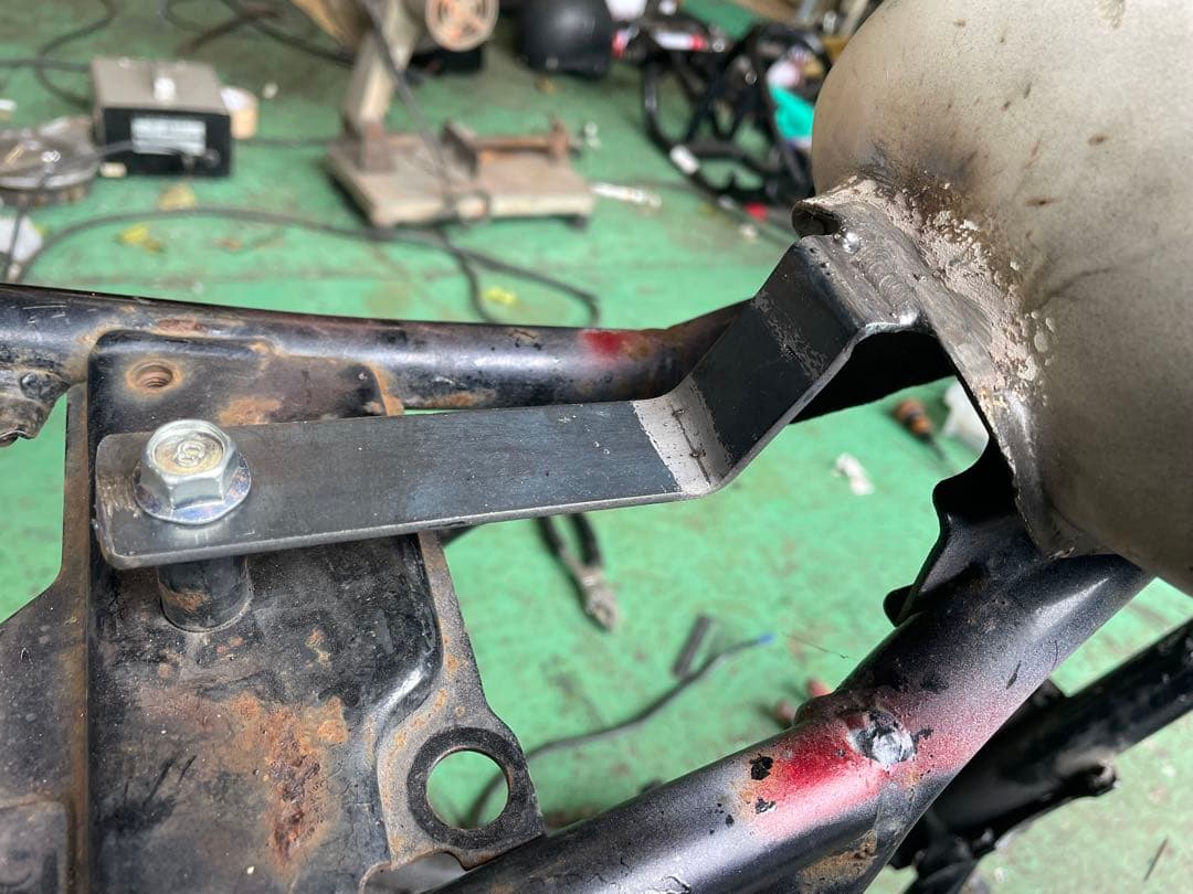 SR400用ミニトレタンク社外タンク純正gt50ty50vmxチョッパーt&f