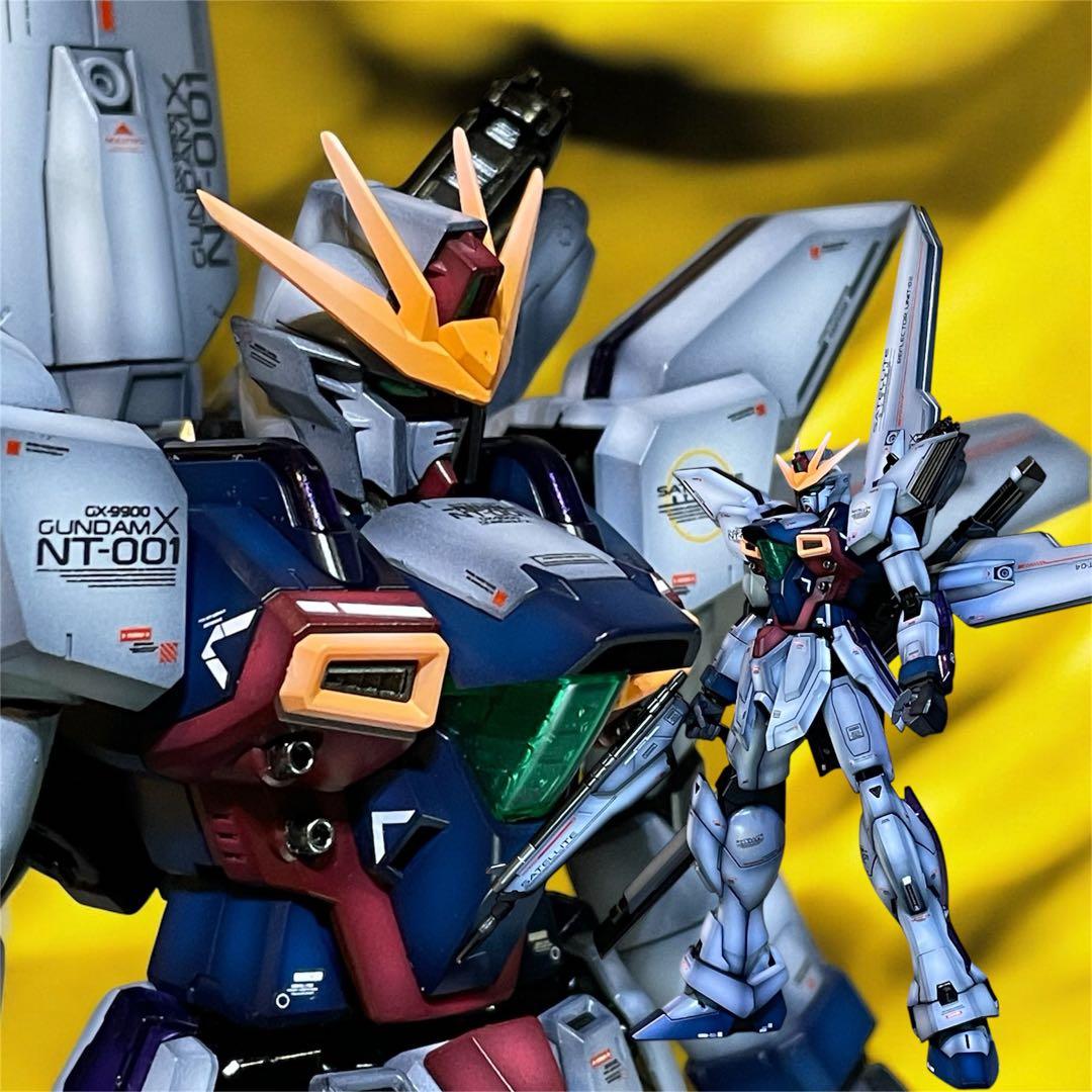ぶら MG ガンダムX 塗装済完成品