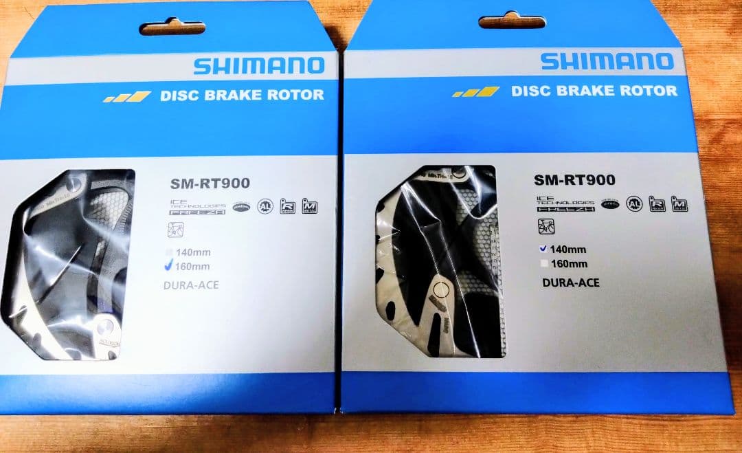 SHIMANO SM-RT900 ディスクブレーキローターセット 160 140