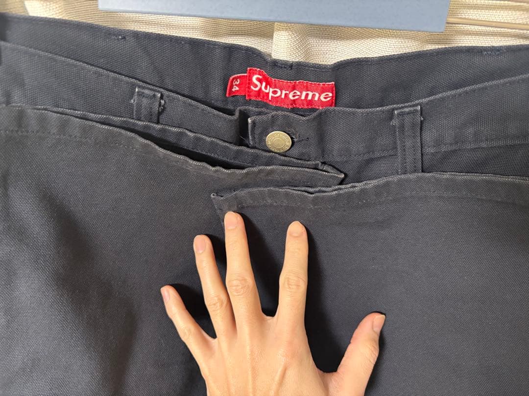 carhartt カーハート　supreme シュプリーム　ダブルニー　デニム