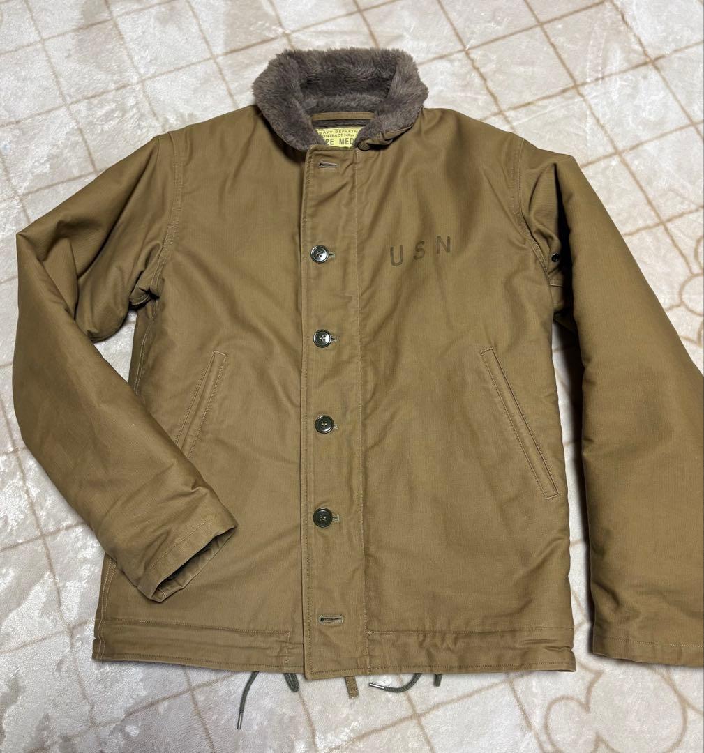 BUZZ RICKSON'S(バズリクソンズ) N-1デッキジャケット カーキM