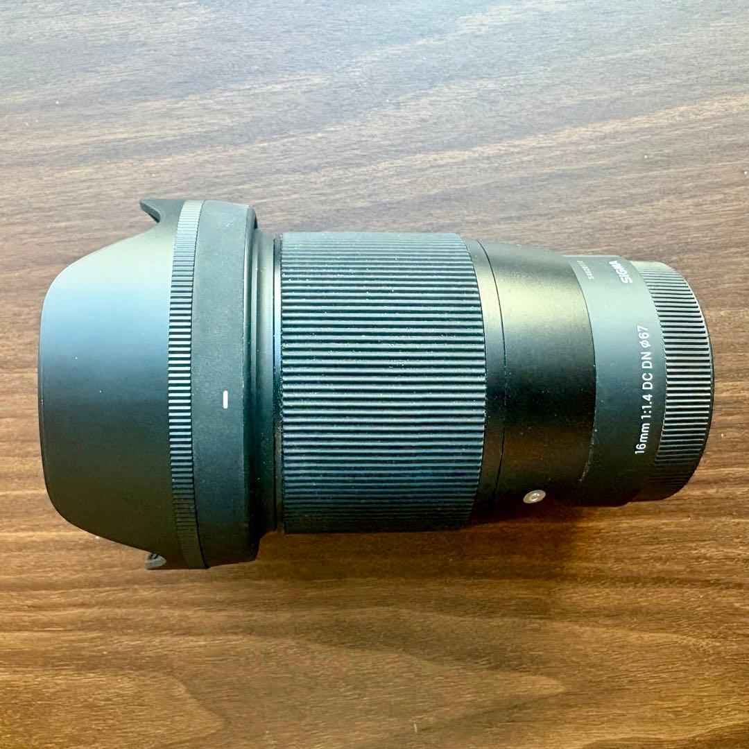SIGMA 16mm F1.4 DC DN 単焦点レンズ［ソニー Eマウント］