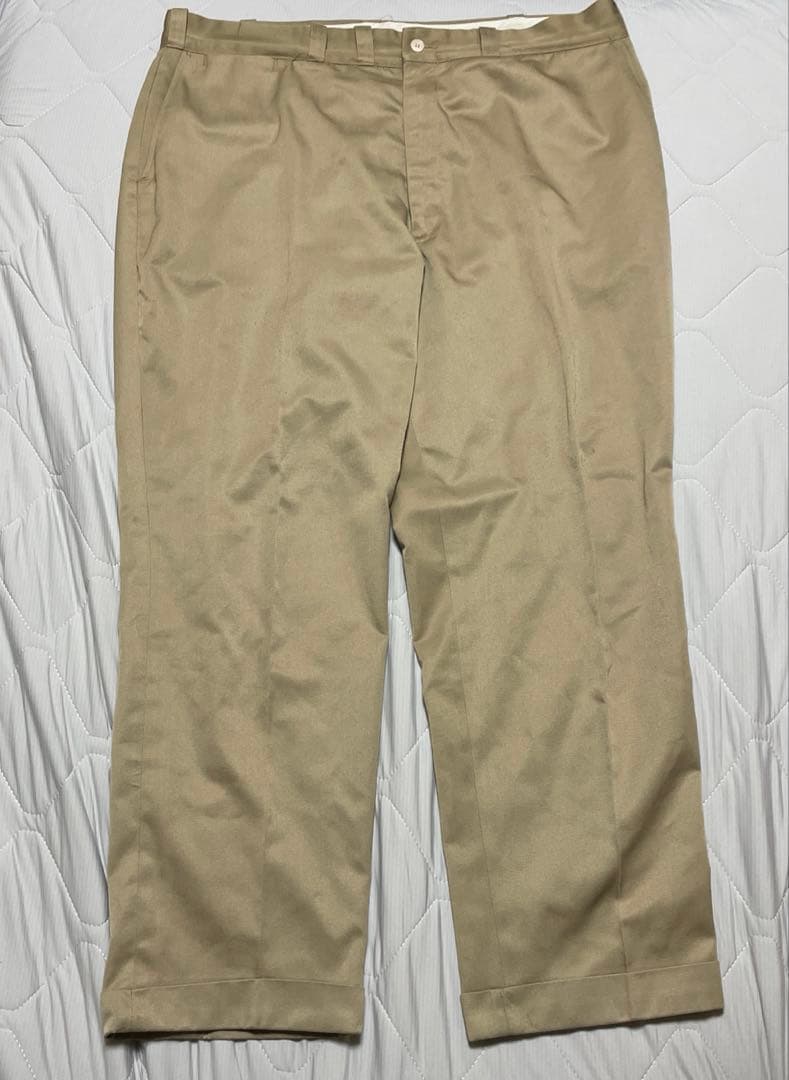 1970's BIG MAC USA製 コットンツイル ワーク チノパンツ
