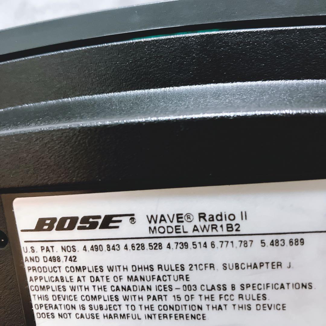 【希少】BOSE Wave Radio II AWR1B2 日本未発売