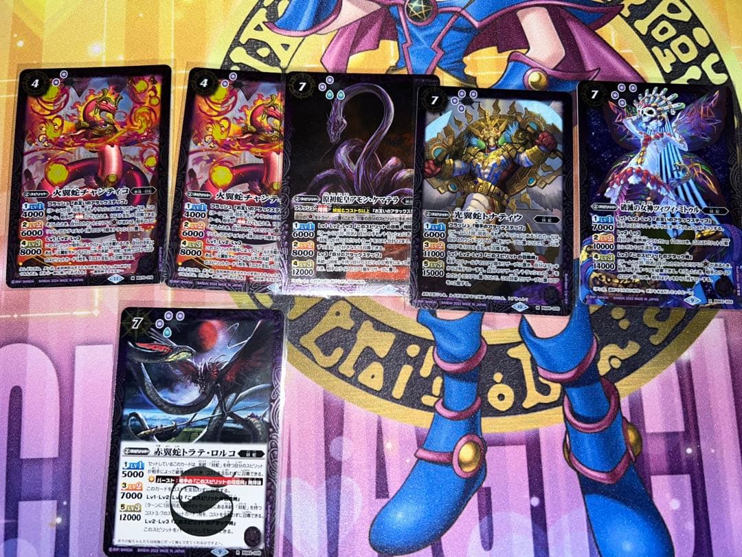 バトスピ　契約神ククルカン　デッキ　パーツ付き