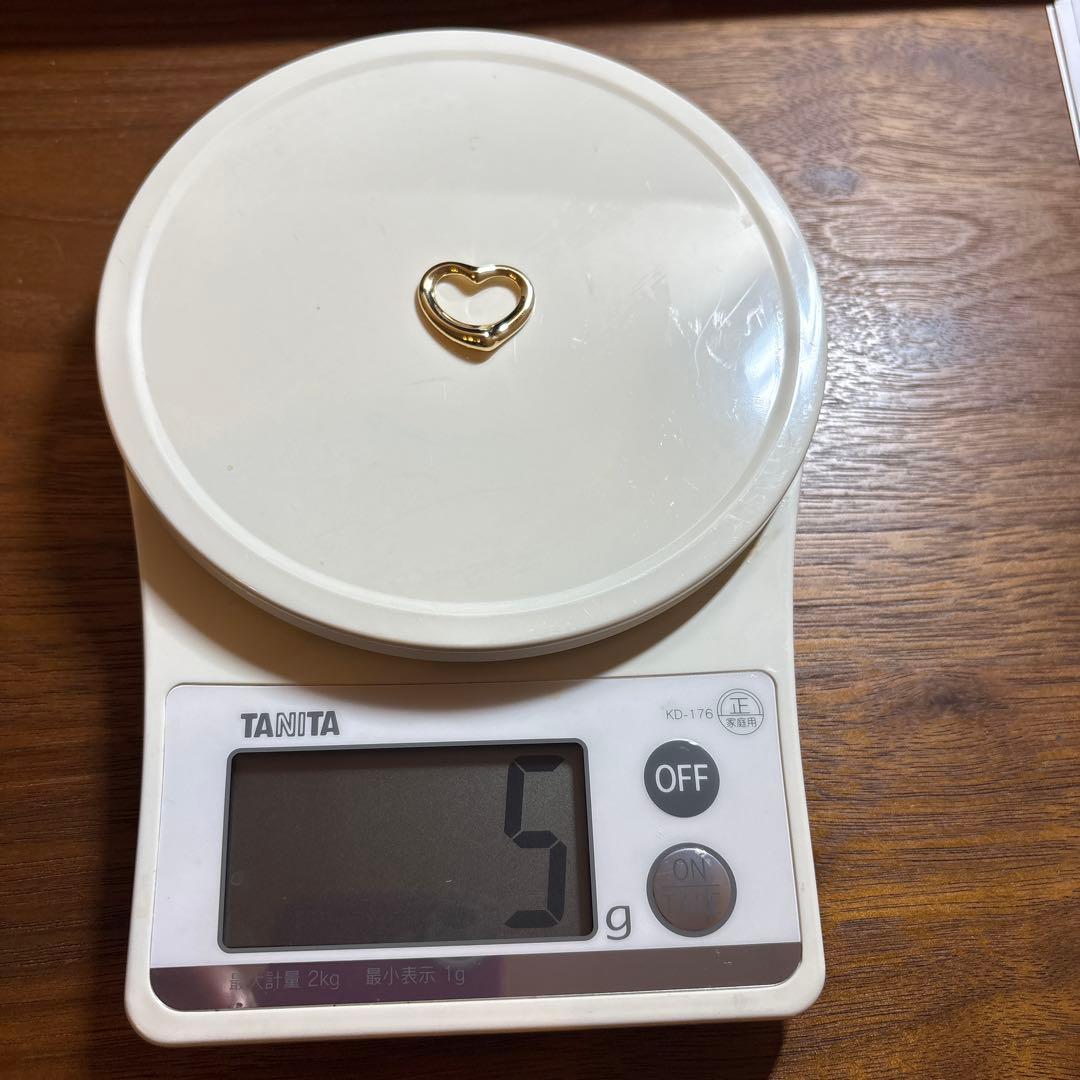 ティファニー　オープンハートK18YG