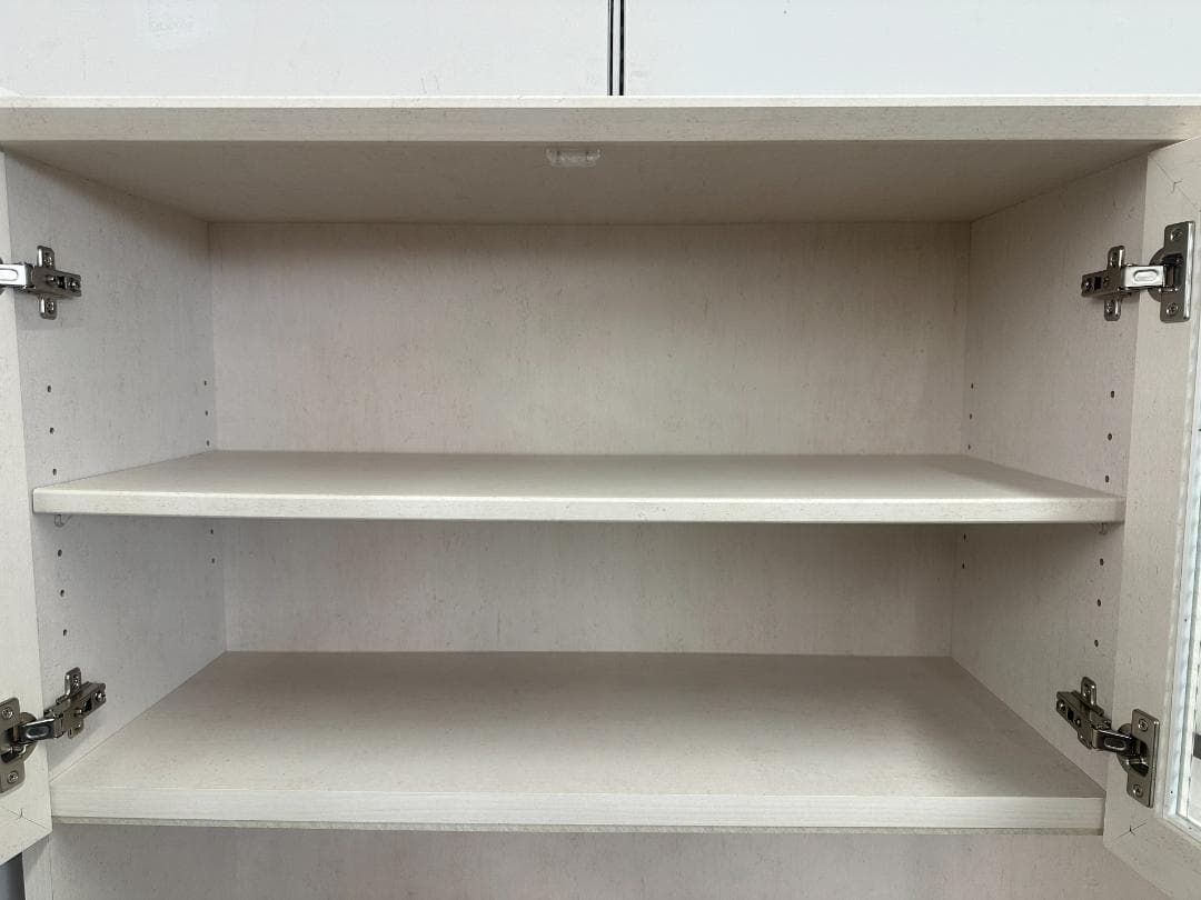 ユーアイ　B-COMPANY　食器棚　クリチコ　ホワイト