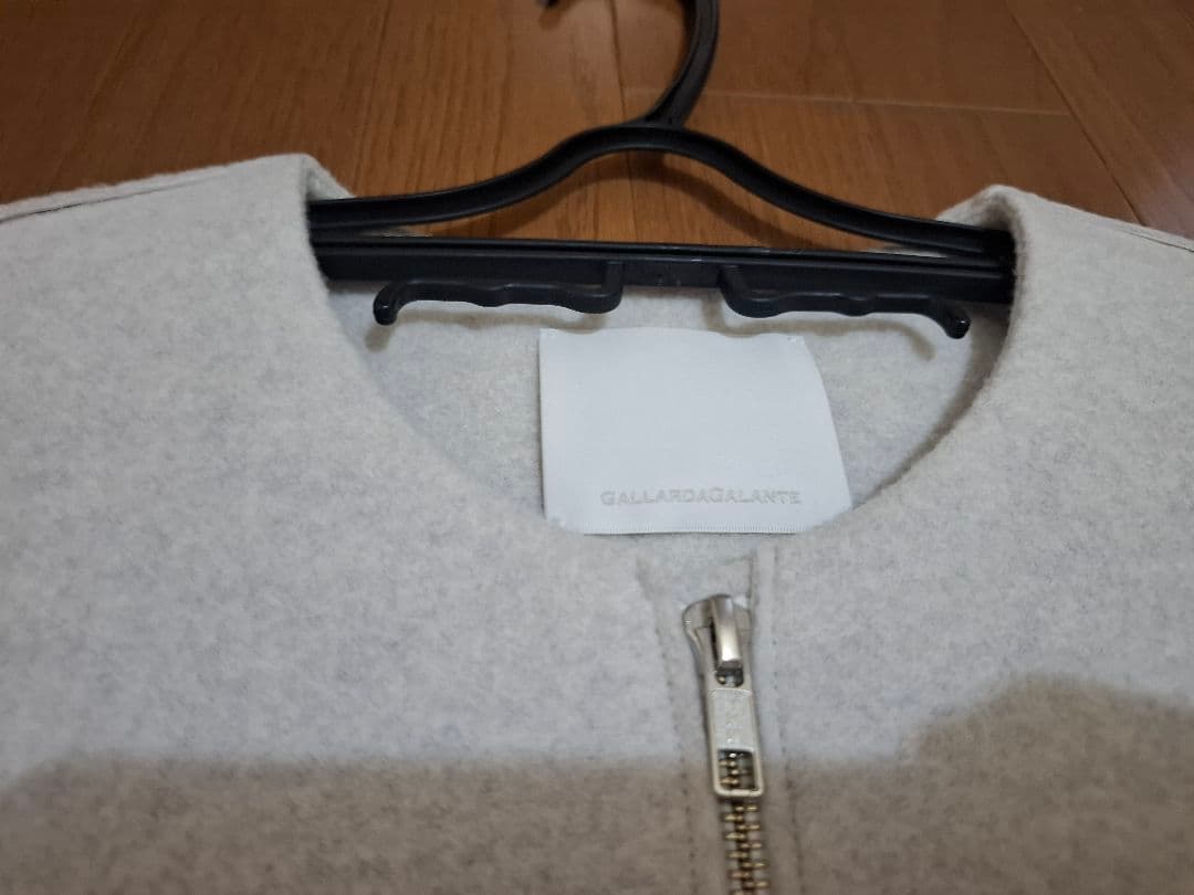 GALLARDAGALANTE　ノーカラーミドルコート