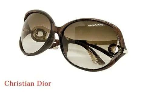 Dior ブラウン オーバーサイズ サングラス