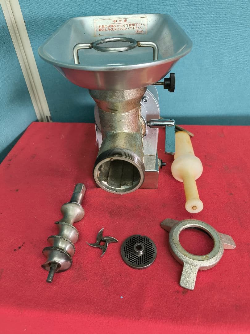 (アルファ・ローヤル)電動 ミートチョッパー卓上型 12RF-A