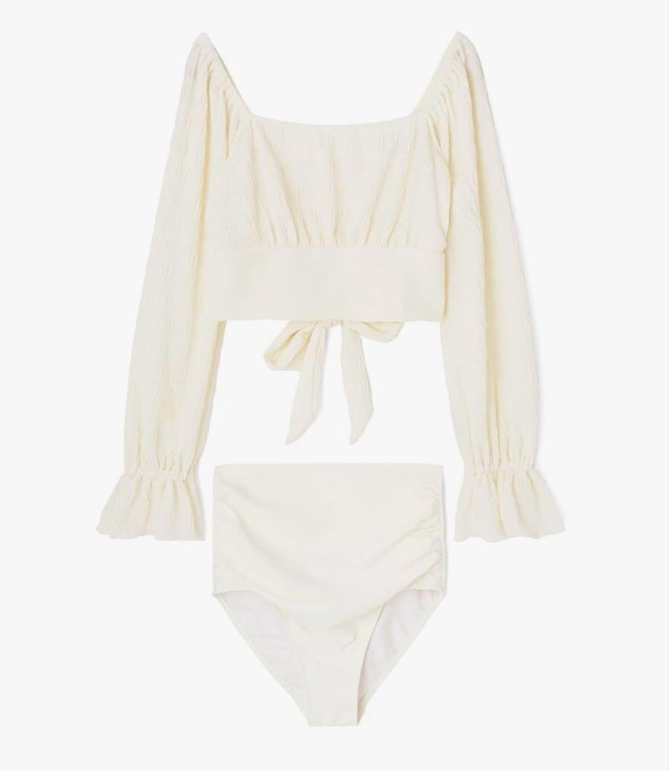 【三愛水着楽園】ビキニセット トップス付き3点セット水着