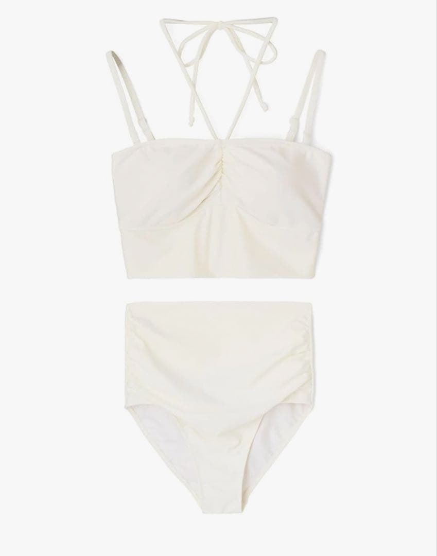 【三愛水着楽園】ビキニセット トップス付き3点セット水着