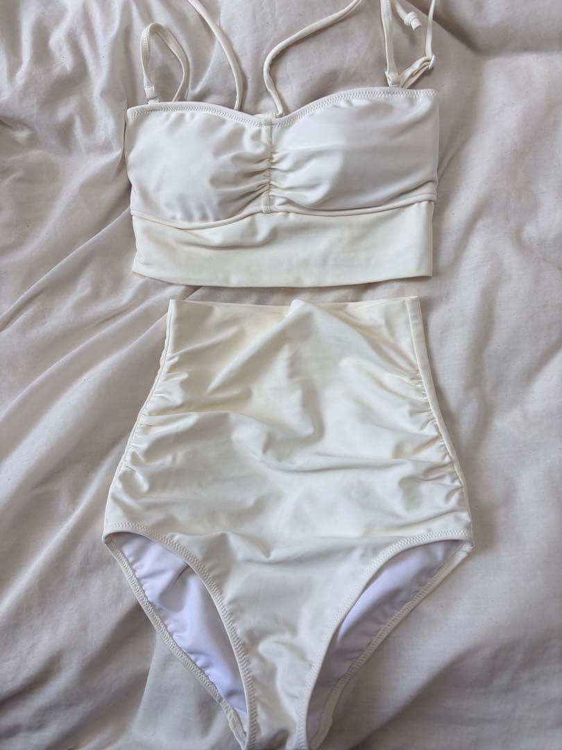 【三愛水着楽園】ビキニセット トップス付き3点セット水着